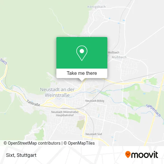 Sixt map