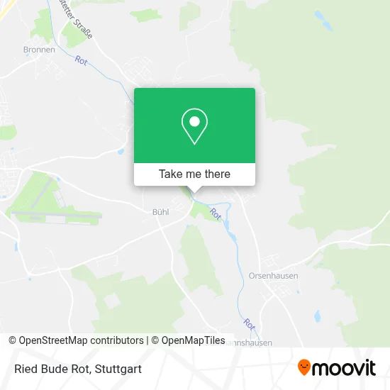 Ried Bude Rot map