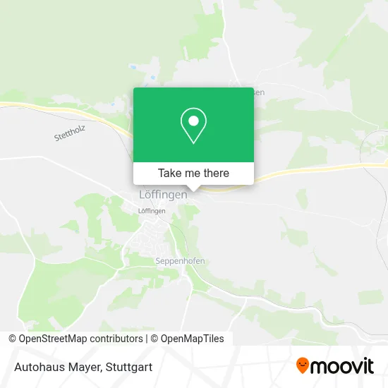 Autohaus Mayer map