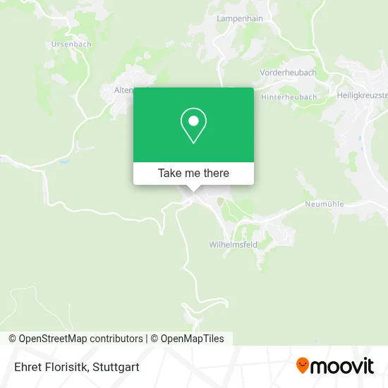 Ehret Florisitk map