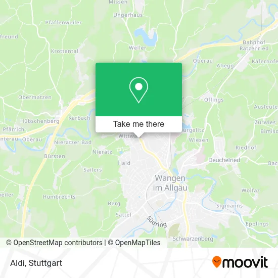 Aldi map
