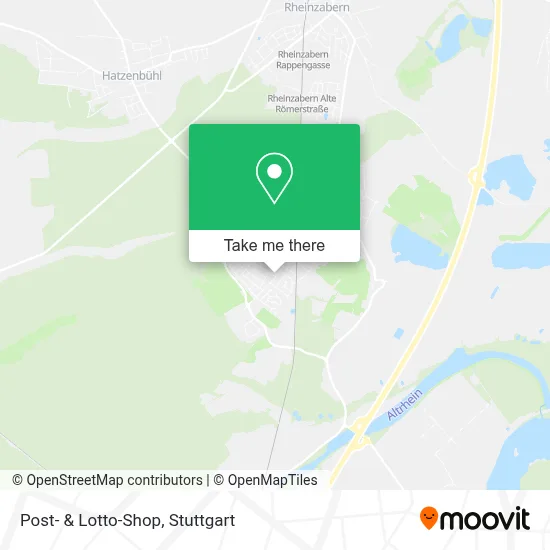 Post- & Lotto-Shop map