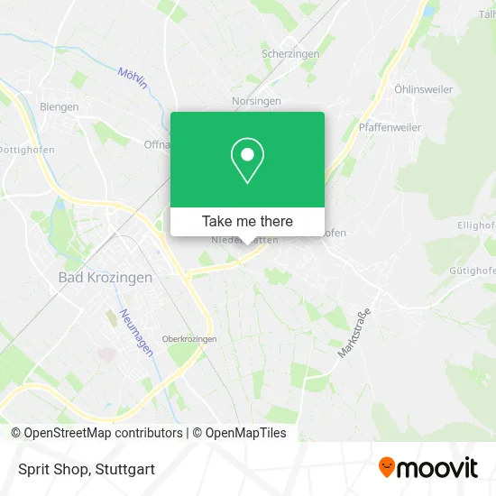Sprit Shop map