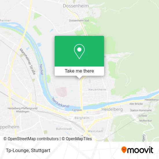 Tp-Lounge map