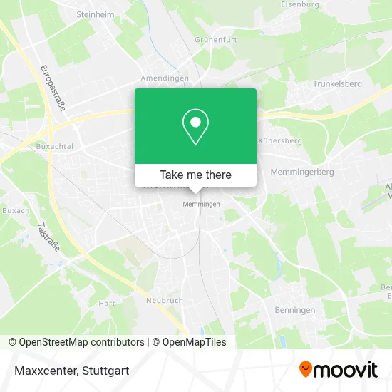 Maxxcenter map
