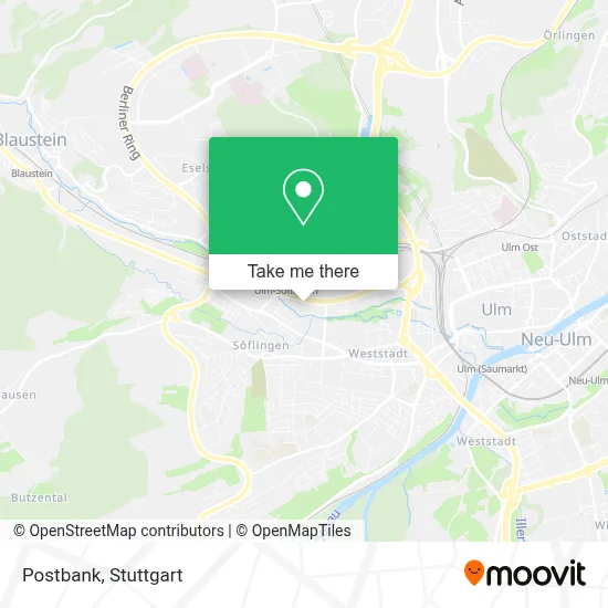 Postbank map
