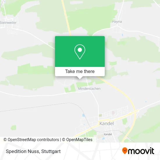 Spedition Nuss map