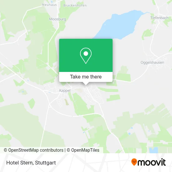 Hotel Stern map