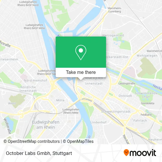 October Labs Gmbh map