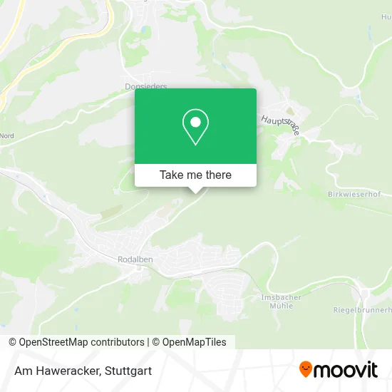Am Haweracker map