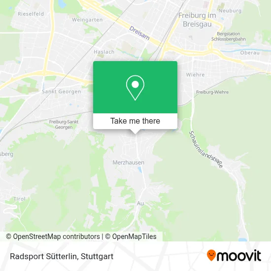 Radsport Sütterlin map