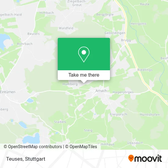 Teuses map