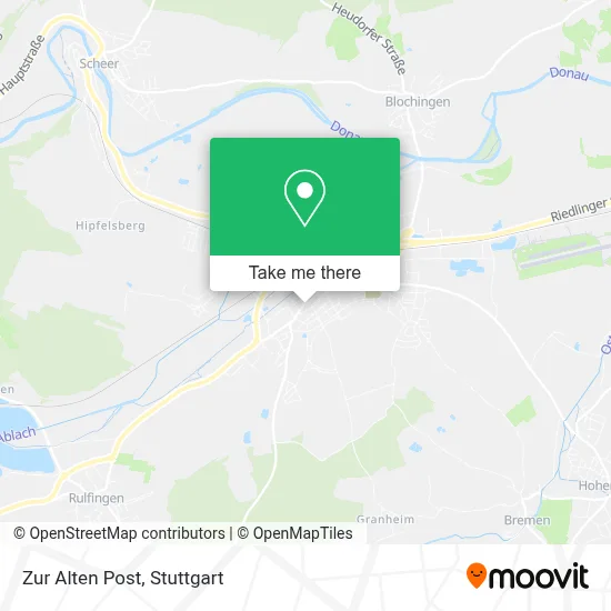 Zur Alten Post map