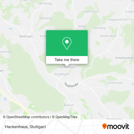 Hackenhaus map