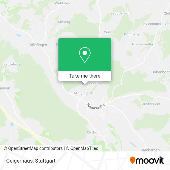 Geigerhaus map