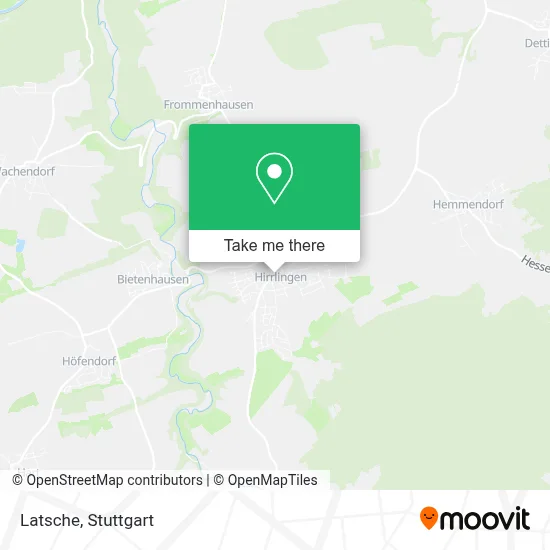 Latsche map