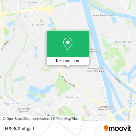 N 905 map