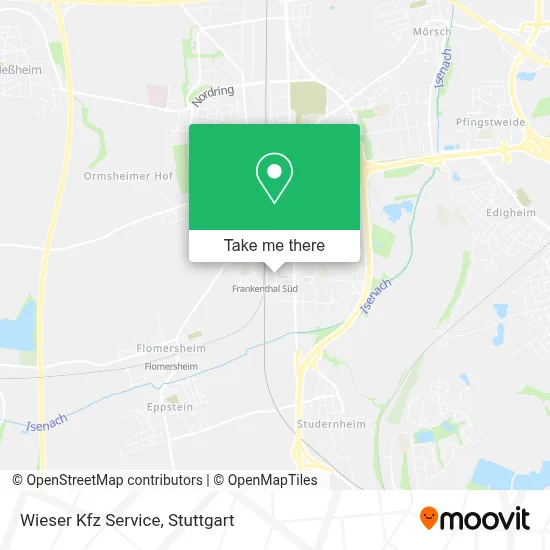 Wieser Kfz Service map