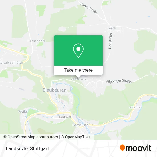 Landsitzle map