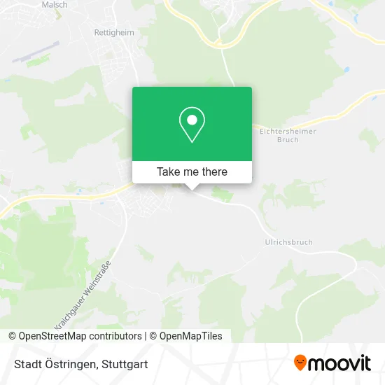 Stadt Östringen map
