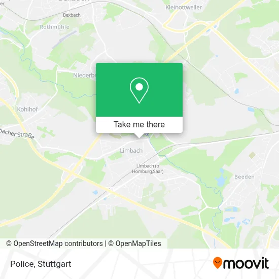 Polizei map