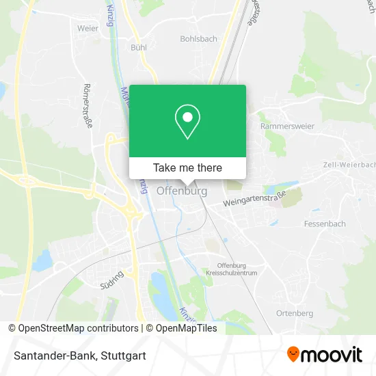 Santander-Bank map