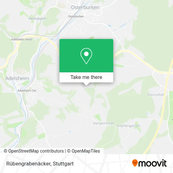 Rübengrabenäcker map