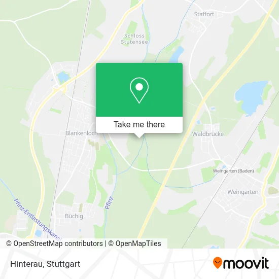 Hinterau map