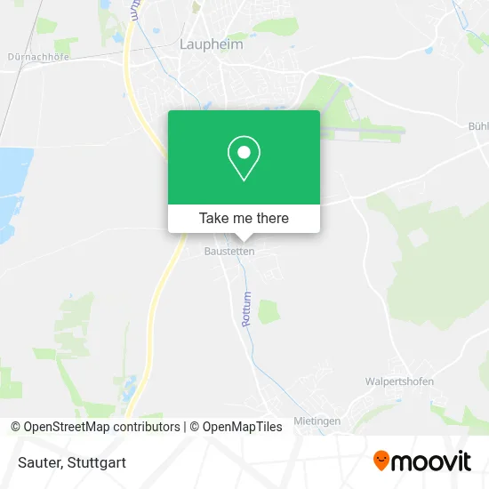 Sauter map