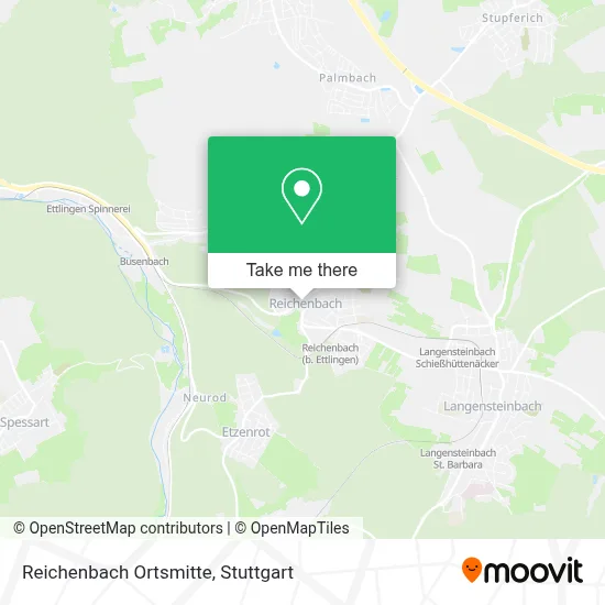 Reichenbach Ortsmitte map