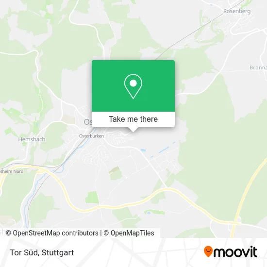 Tor Süd map