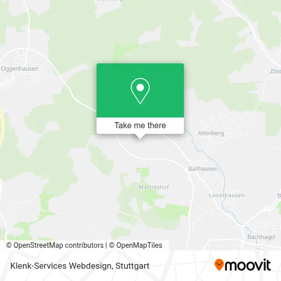 Klenk-Services Webdesign map