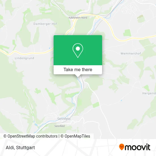 Aldi map