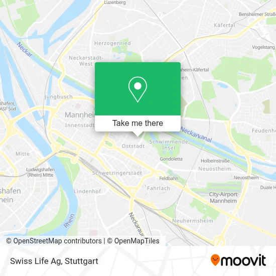 Swiss Life Ag map