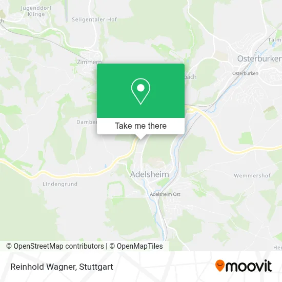 Reinhold Wagner map