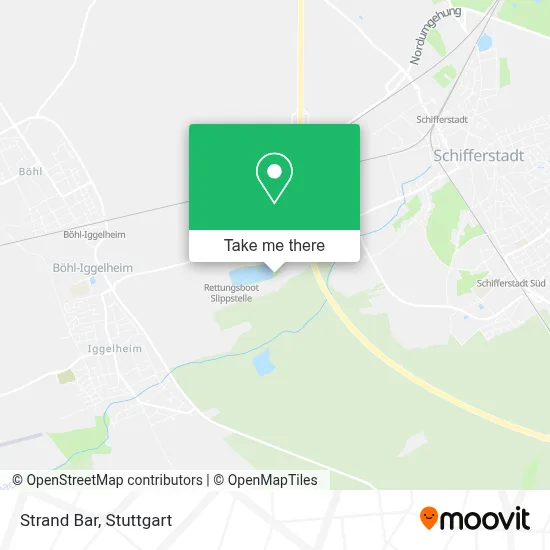 Strand Bar map