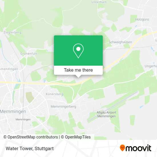 Wasserturm map