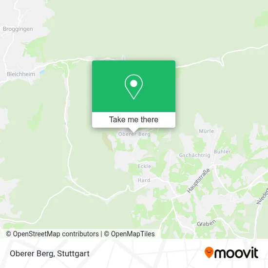 Oberer Berg map