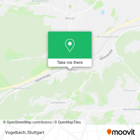 Vogelbach map