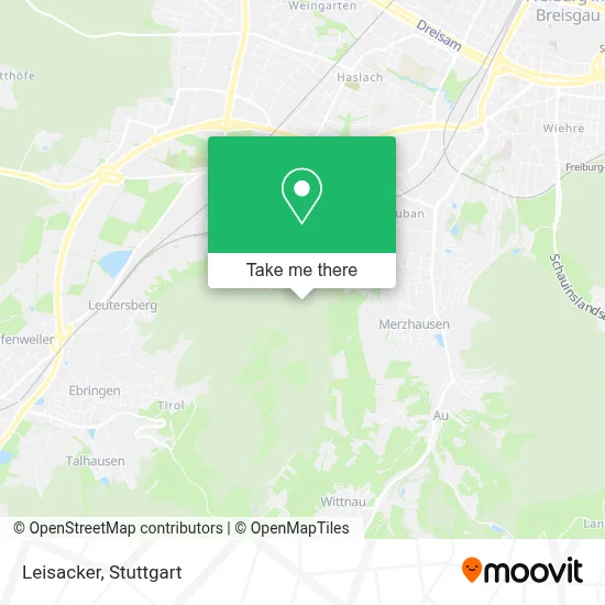 Leisacker map