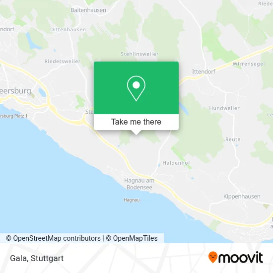 Gala map
