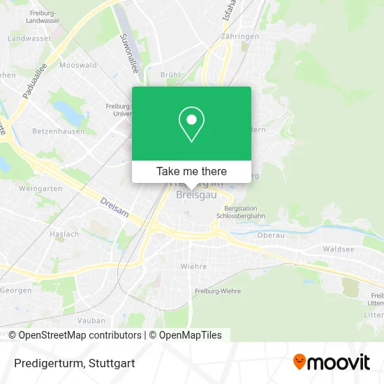 Predigerturm map