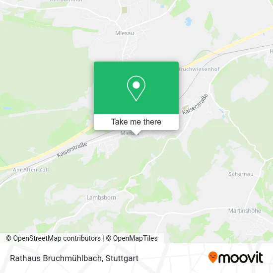 Rathaus Bruchmühlbach map