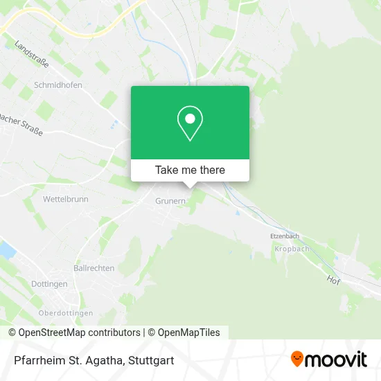 Pfarrheim St. Agatha map