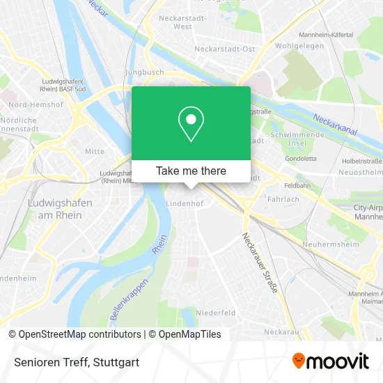 Senioren Treff map