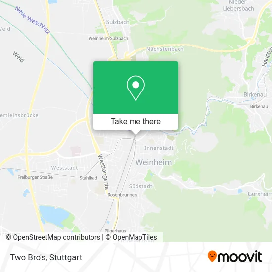 Two Bro's map