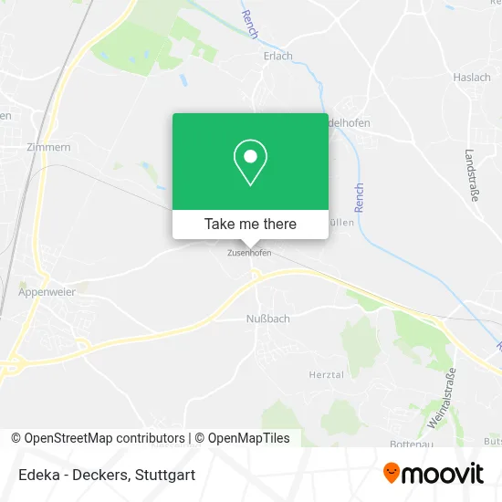 Edeka - Deckers map