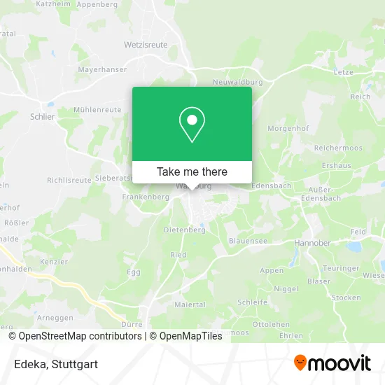 Edeka map