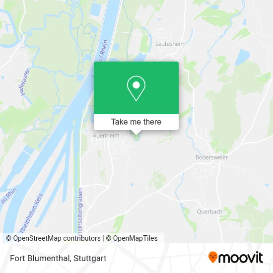 Fort Blumenthal map