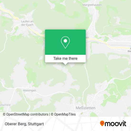 Oberer Berg map